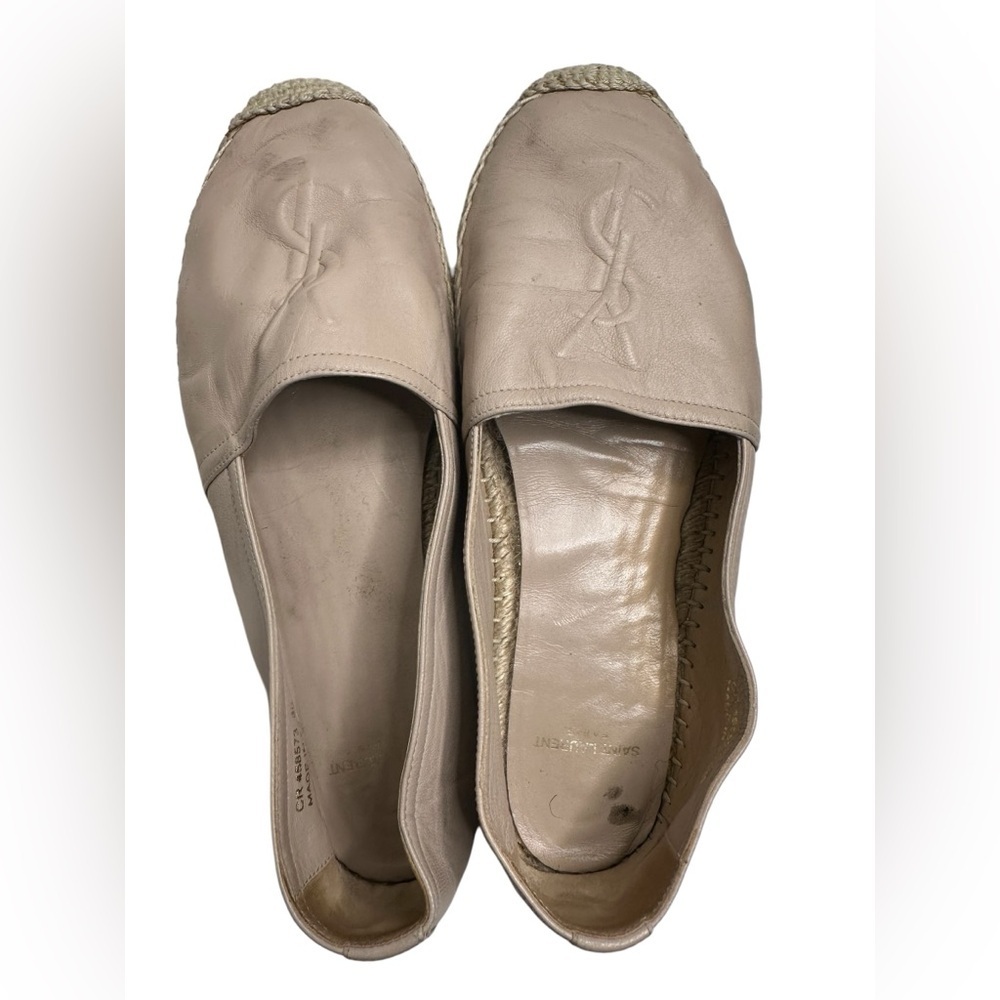 saint laurent espadrilles women Nappa rouse Poudre size 39 - Picture 9 of 16